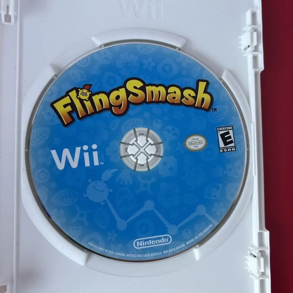 FlingSmash Nintendo‎ Wii Game & Case No Manual